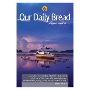 Our Daily Bread Easy Print English Vol. 27
