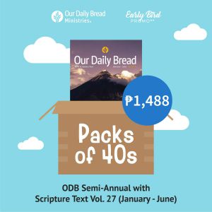  Our Daily Bread Semi Annual  Vol. 27 (Jan-June) Packs of 40s