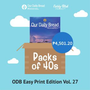 Our Daily Bread Easy Print English Vol. 27 Packs of 40s