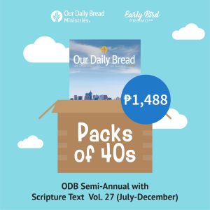 Our Daily Bread Semi Annual Vol. 27 (July-Dec) Packs of 40s