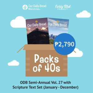 Our Daily Bread Semi Annual Vol. 27 SET (Jan-Dec) Packs of 40s