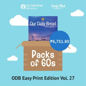 Our Daily Bread Easy Print English Vol. 27 Packs of 60s